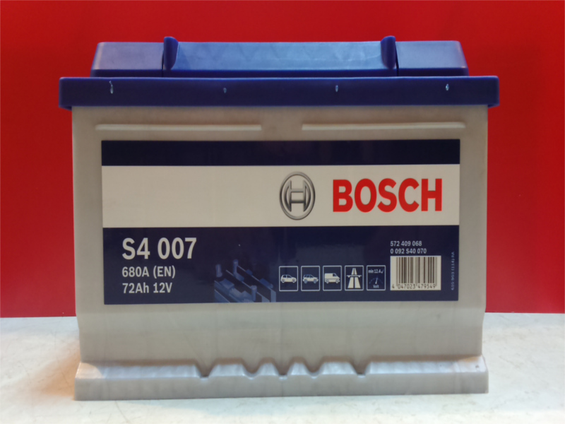 S4007 аккумулятор bosch